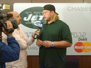 WCBS and Nick Mangold