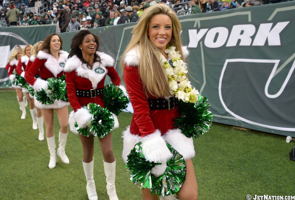 NY Jets Flight Crew - Christmas