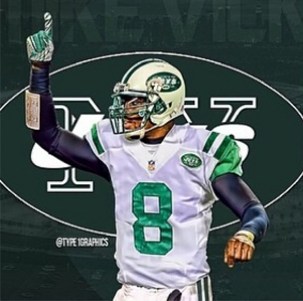Michael vick new on sale york jets jersey