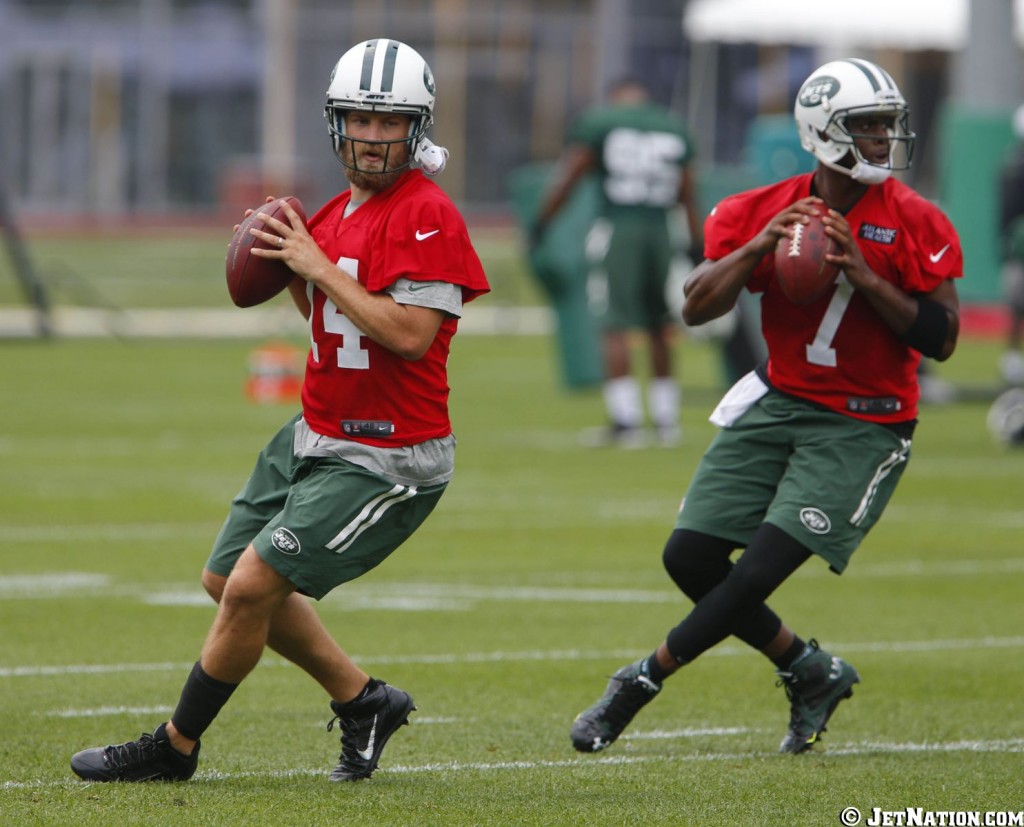 Ryan Fitzpatrick, Geno Smith - JetNation.com - New York Jets Blog & Forum Ryan Fitzpatrick, Geno Smith