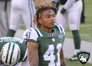 Jets cornerback Buster Skrine is slated to start opposite Darrelle Revis.