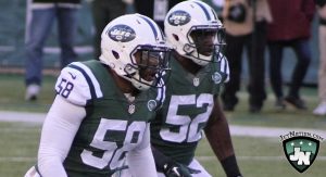 Erin Henderson - JetNation.com - New York Jets Blog & Forum Darron Lee is expected to start out as a nickel linebacker with David Harris and Erin Henderson slated to start in the middle.