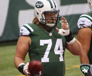 Still anchored by Nick Mangold, Cascadden has concerns about the Jets offensive line.