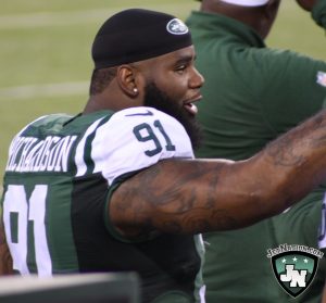 Sheldon Richardson was a one-man wrecking crew on Sunday.