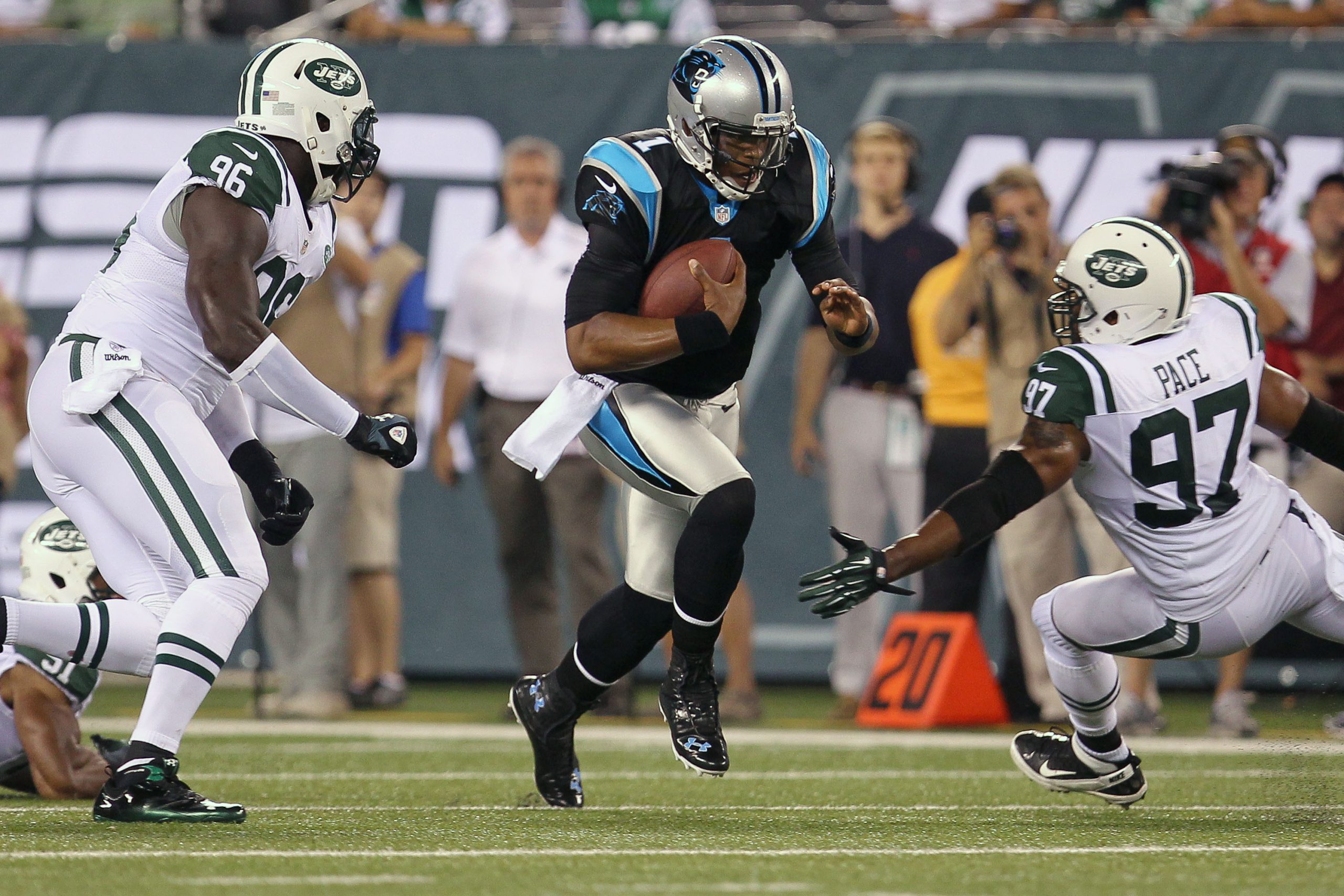 NFL: Preseason-Carolina Panthers at New York Jets - JetNation.com - New York Jets Blog & Forum New York Jets