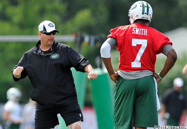 Marty Morhinweg, Geno Smith - JetNation.com - New York Jets Blog & Forum New York Jets