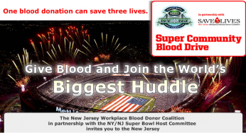Blood Drive At MetLife: Tuesday 10/01
