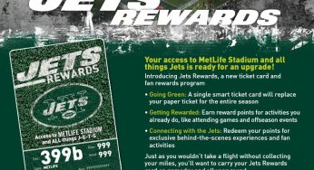 Jets Announce Reward Program