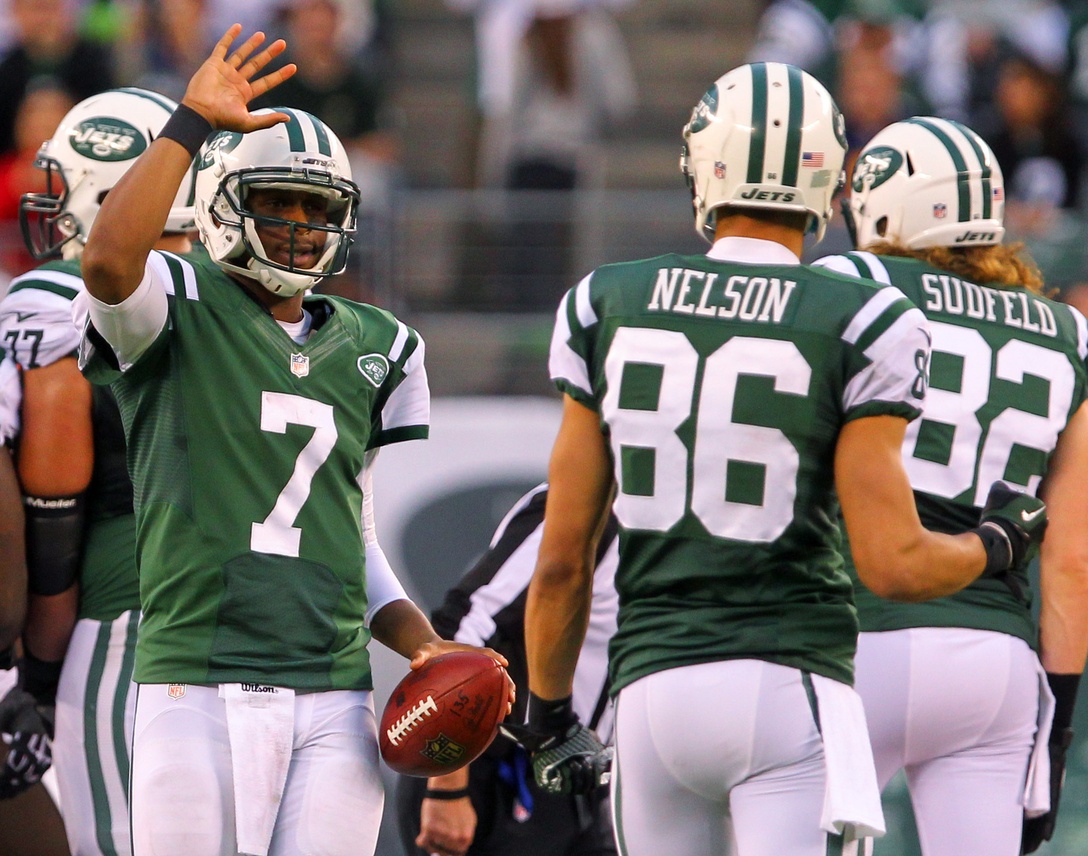 Geno Smith, David Nelson, Zach Sudfeld - JetNation.com - New York Jets Blog & Forum New York Jets