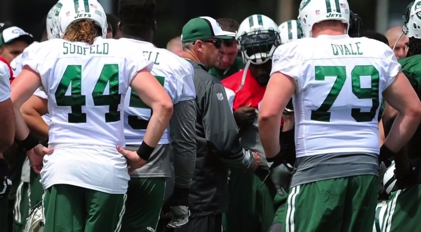 Rex Ryan, Zach Sudfeld - JetNation.com - New York Jets Blog & Forum New York Jets Training Camp