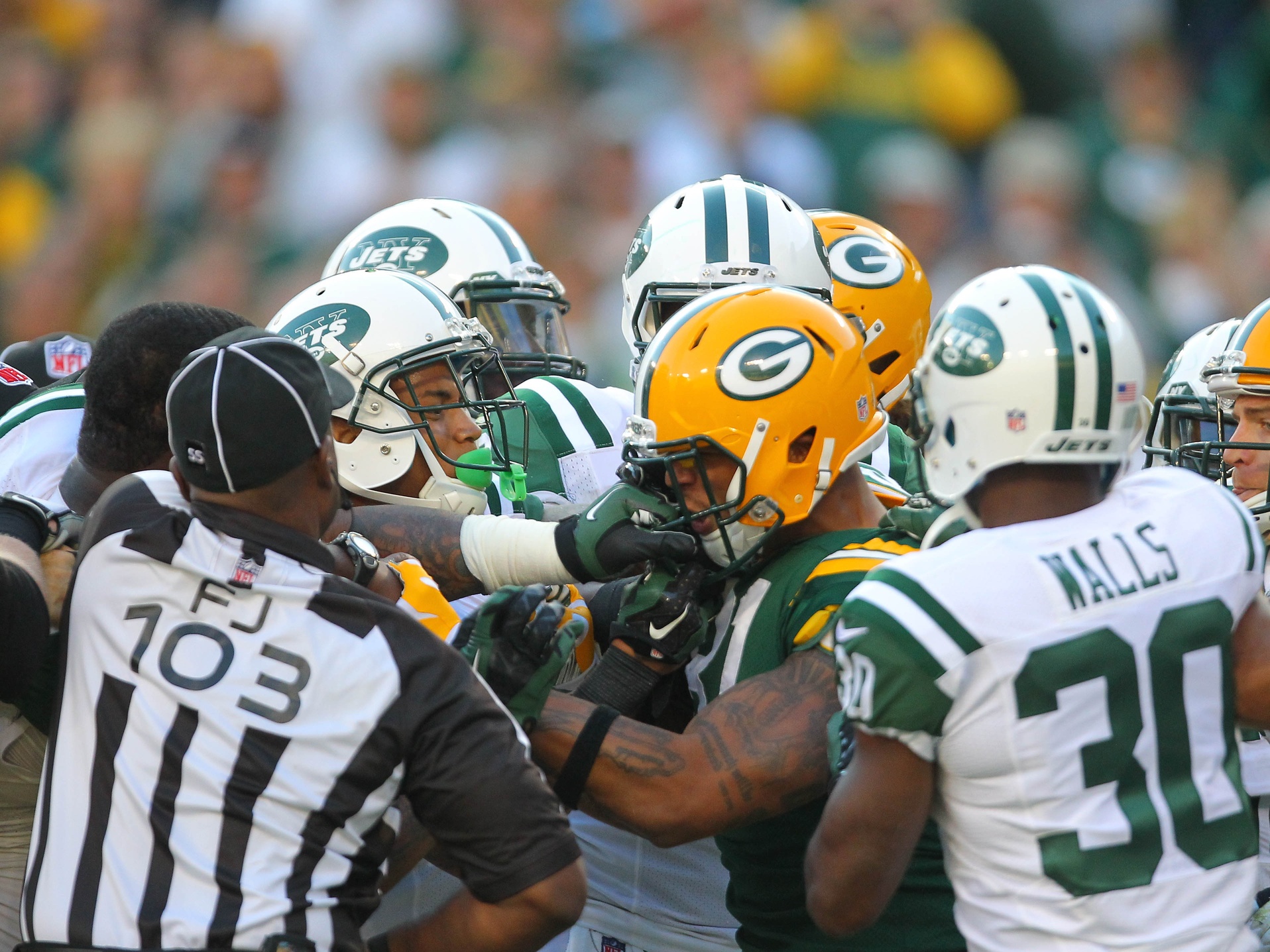 Jets \ Packers; Darrin Walls, Sheldon RIchardson - JetNation.com - New York Jets Blog & Forum NY Jets Report Card