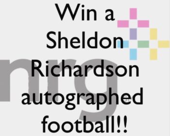 Sheldon Richardson Autographed Football Contest