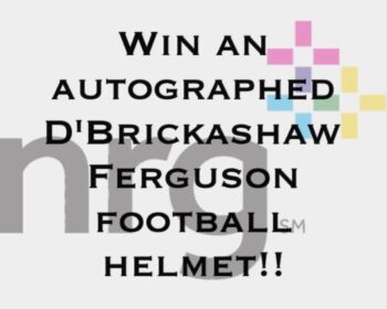 Win An Autographed D’Brickashaw Ferguson Helmet