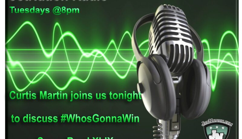 NY Jets Hall of Famer Curtis Martin on JetNation Radio