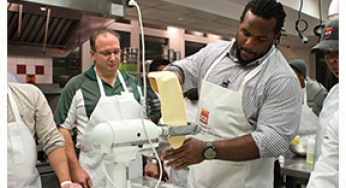 The New York Jets and the Institute of Culinary Education (ICE)