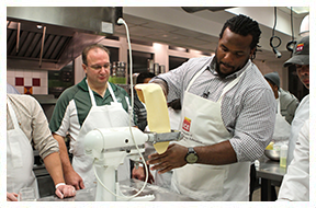 The New York Jets and the Institute of Culinary Education (ICE)