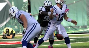 Jets Tackle Colts, Win 20-7 In Week 2