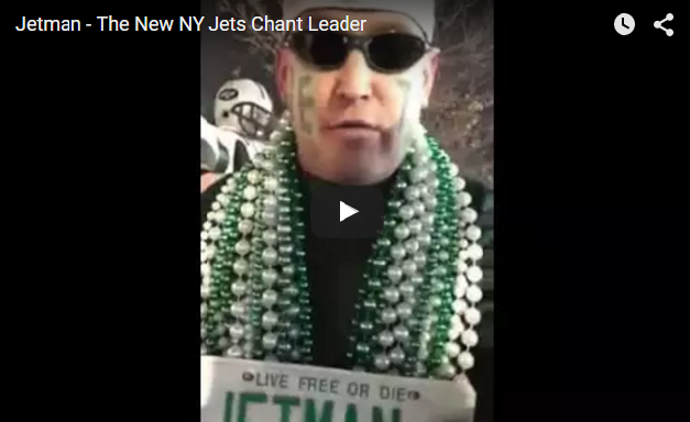 Jetman – The New NY Jets Chant Leader