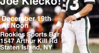 Meet & Greet with Joe Klecko: Sat 12/19