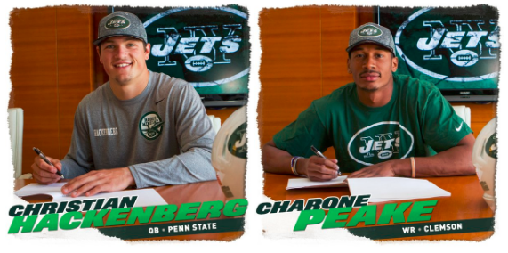 Christian Hackenberg, Charone Peake - JetNation.com - New York Jets Blog & Forum Christian Hackenberg, Charone Peake