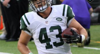 Report: Jets Waive Fullback Tommy Bohannon; Howsare in?
