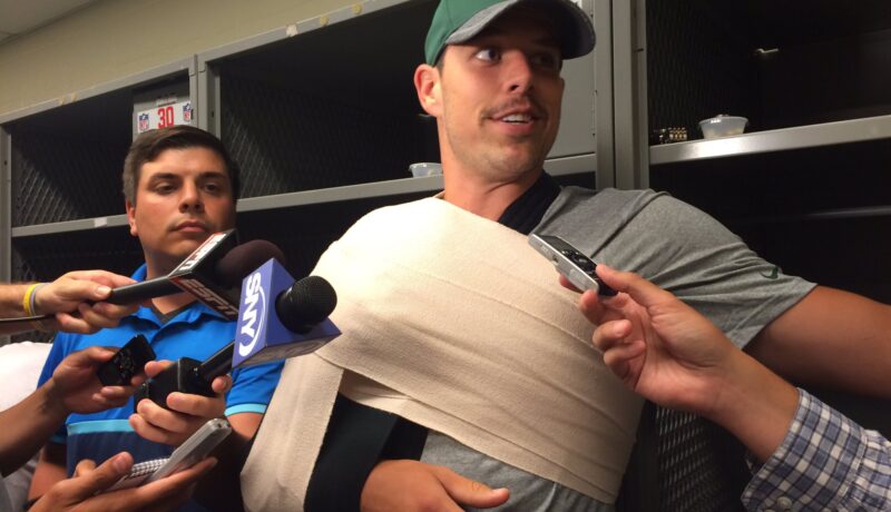 Petty Injures Shoulder; XRays Negative