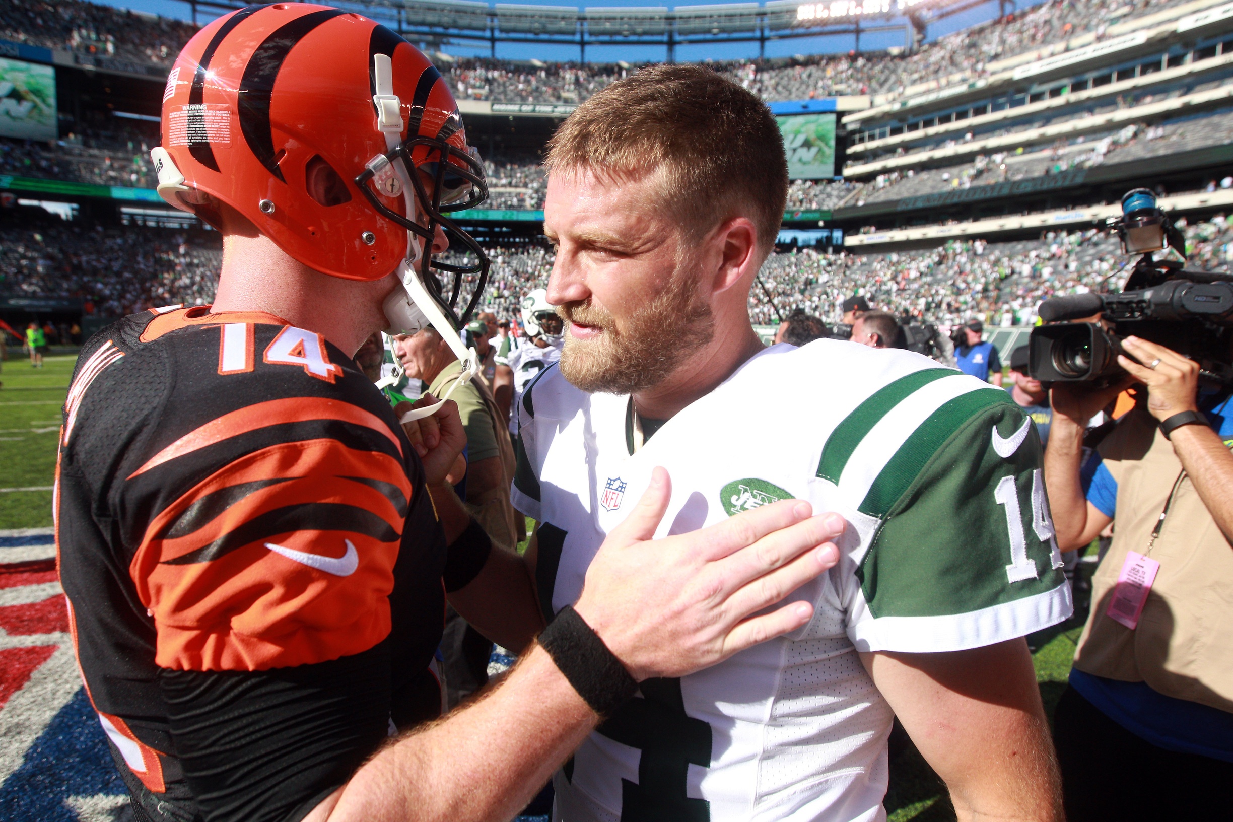 Ryan Fitzpatrick, Andy Dalton, Bengals - JetNation.com - New York Jets Blog & Forum Ryan Fitzpatrick, Andy Dalton, Bengals