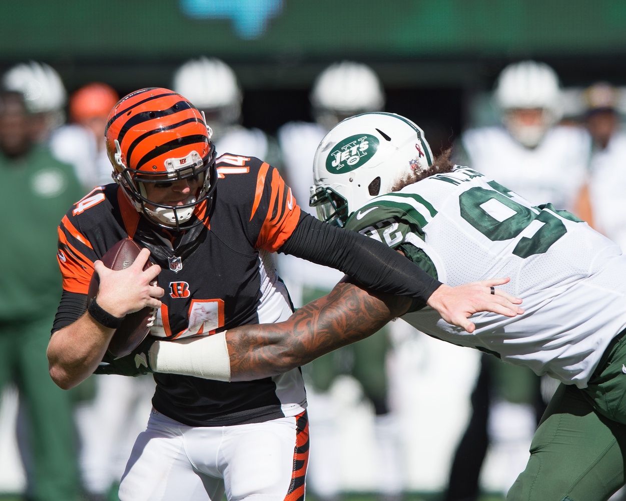 Leonard Williams, Andy Dalton, Bengals