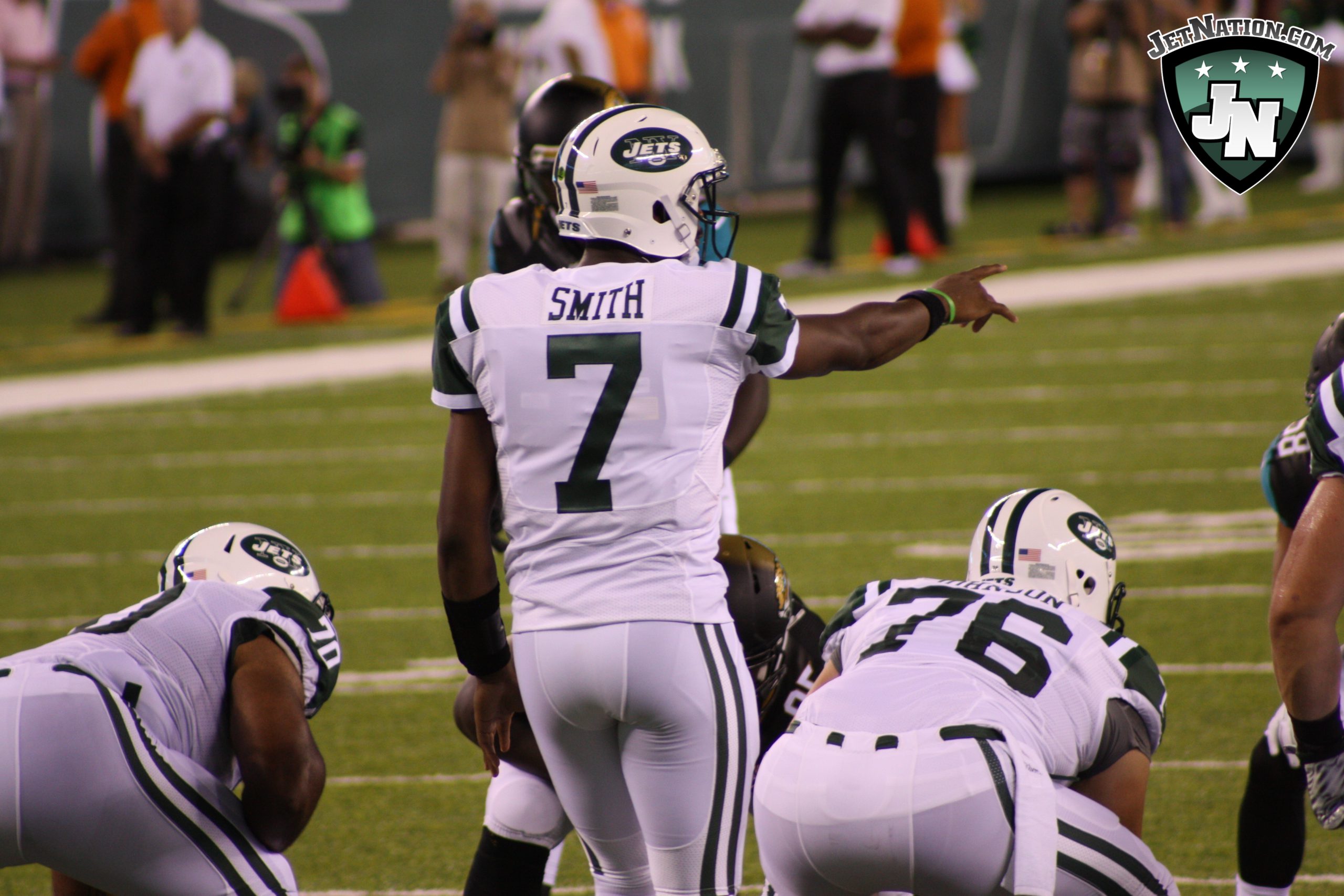 With a plethora of options on offense, Geno Smith is bound to make some highlight reel throws.