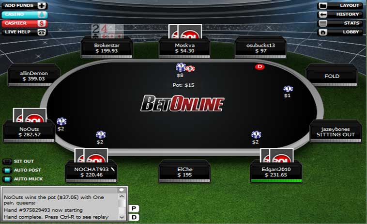 BetOnline.ag New Poker Player Weekly $5,000 Freeroll
