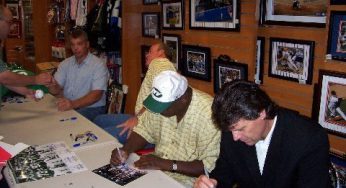 Sack Exchange At The New Steiner Sports Store