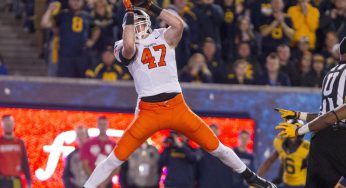 Deducing the Jets Draft Board, Part 7: OSU TE Blake Jarwin