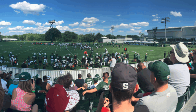 Monday Practice Closed to the Public