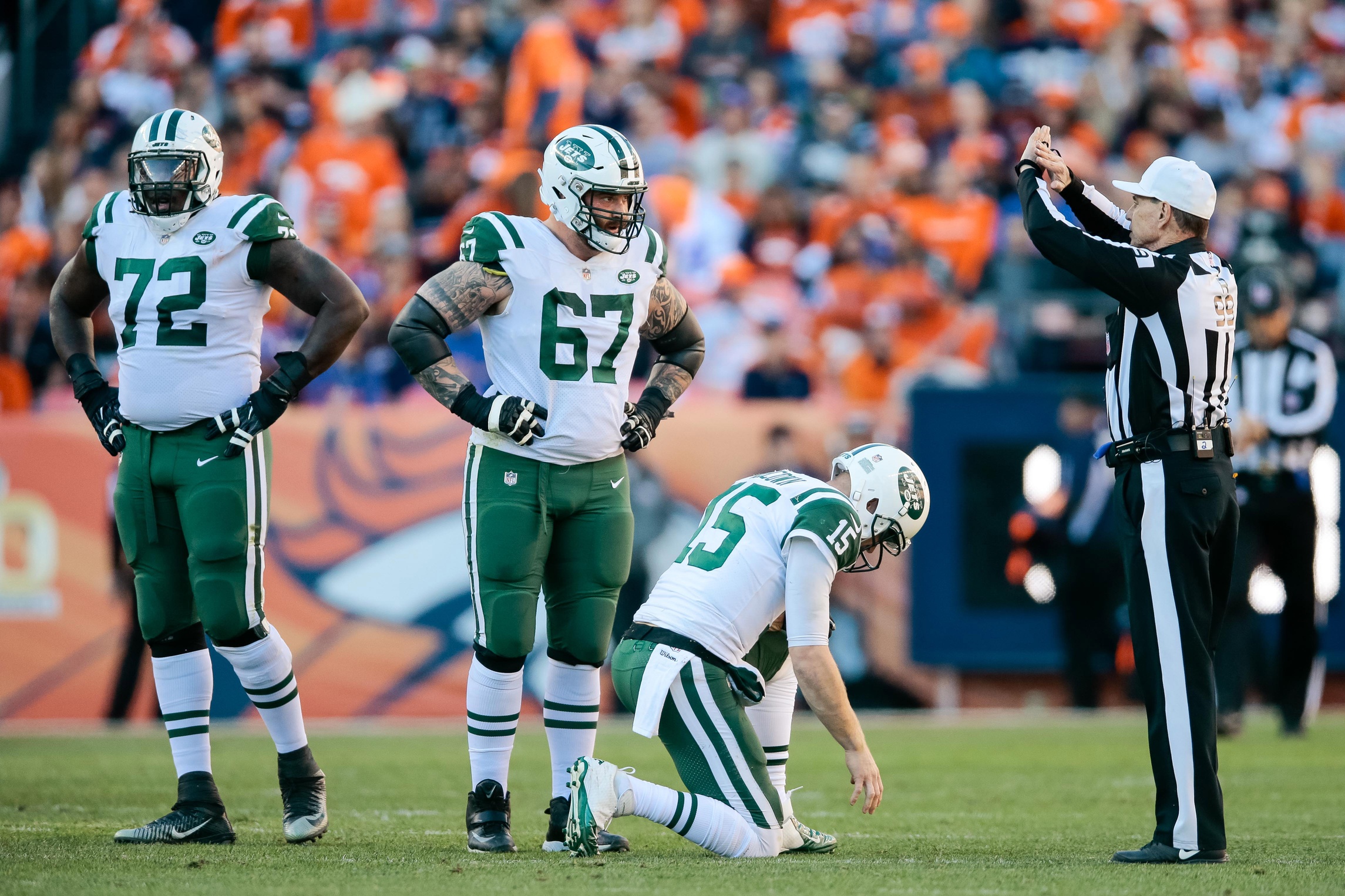 Brian Winters, Josh McCown, Brandon Shell - JetNation.com - New York Jets Blog & Forum Brian Winters, Josh McCown, Brandon Shell