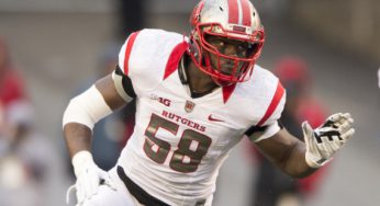 Jets Hosting Rutgers Product, Kemoko Turay