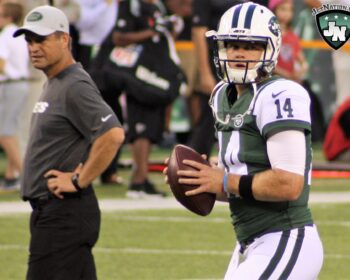 Darnold Starts; Jets Lose as Offense Stalls Behind Patchwork O-line