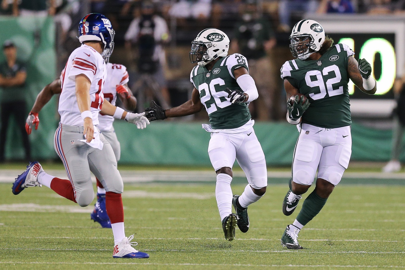 Marcus Maye, Leonard Williams - JetNation.com - New York Jets Blog & Forum Marcus Maye, Leonard Williams