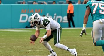 Sam Darnold Misses Practice Due To Foot Injury