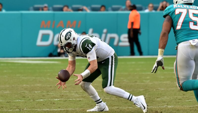 Sam Darnold Misses Practice Due To Foot Injury