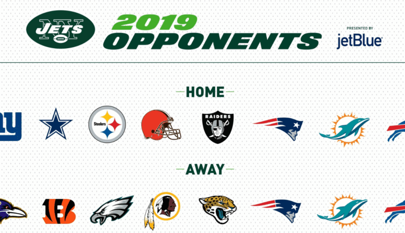 2019 NY Jets Opponents Announced