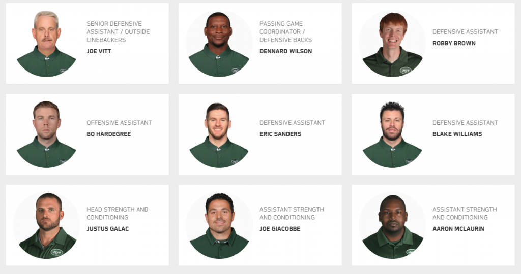 3Assistants - JetNation.com - New York Jets Blog & Forum NY Jets Assistant Coaches