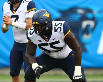 JetNation Prospect Preview: West Virginia OT Yodny Cajuste