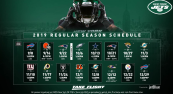 NY Jets Schedule Announced