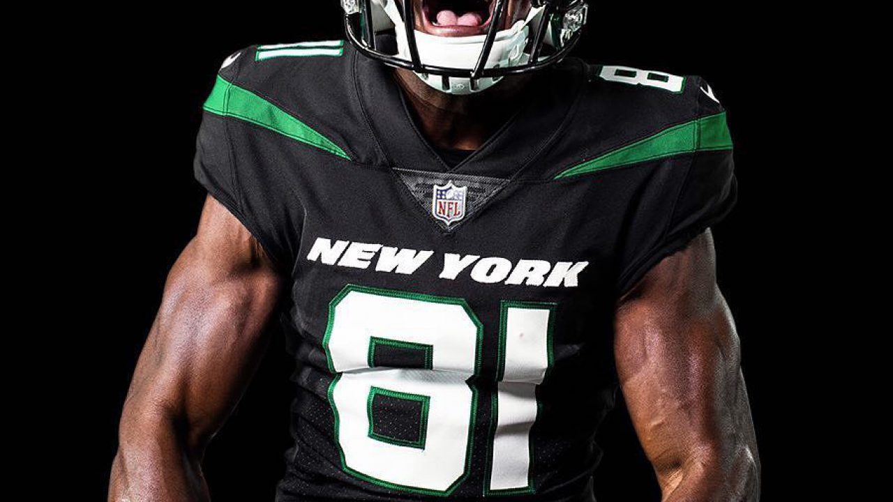 New York Jets uniforms through the years