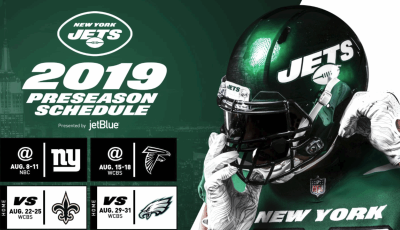 Jets Preseason Order Announced