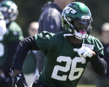 Le’Veon Bell At NY Jets Mini Camp