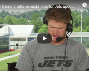 Michael Kay Show at #JetsCamp with Darnold & Gase