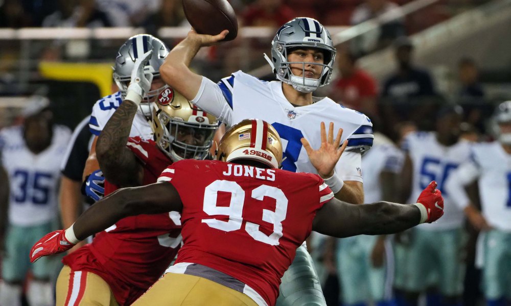 NFL: Dallas Cowboys at San Francisco 49ers