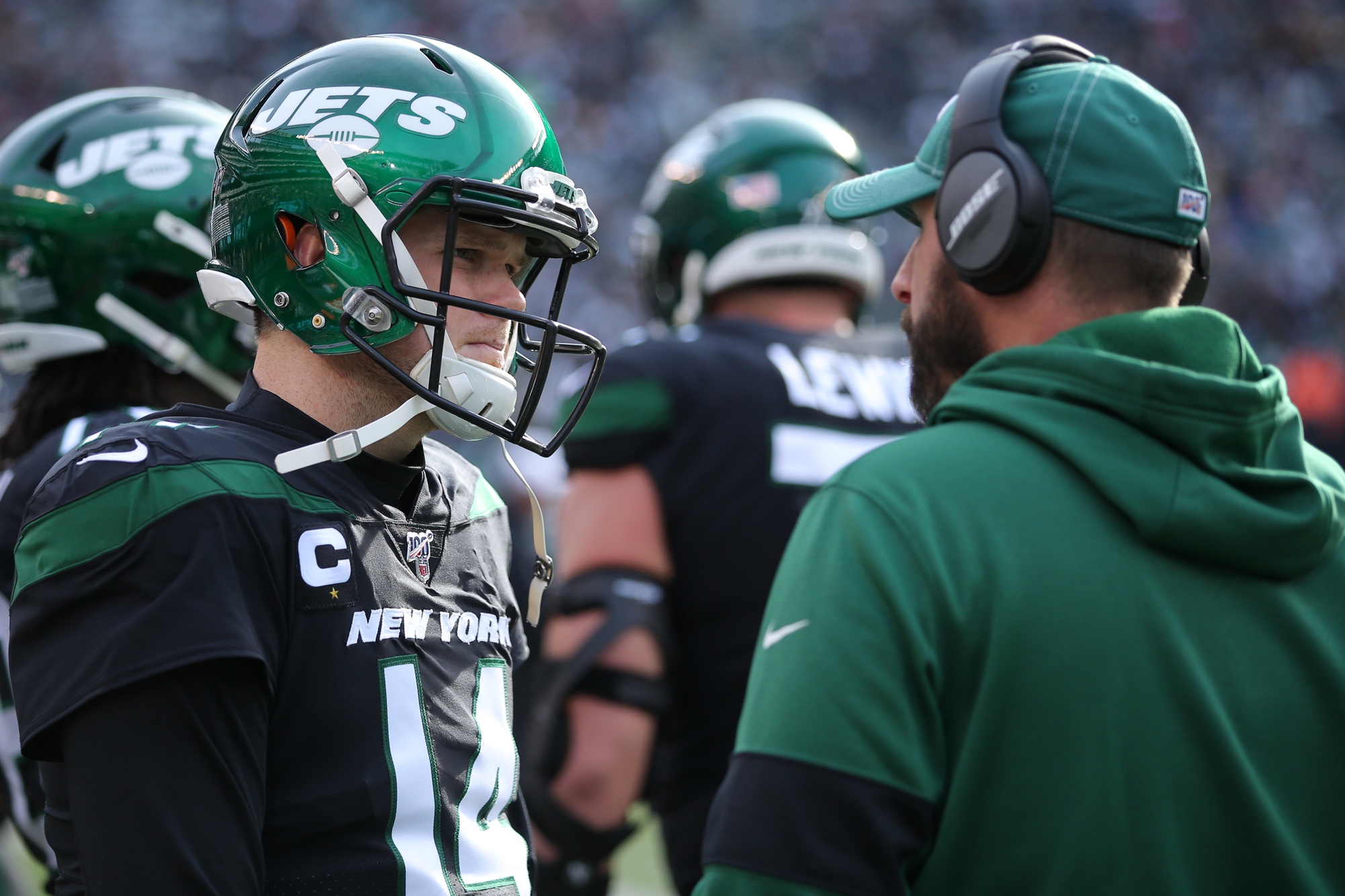 Sam Darnold, Adam Gase - JetNation.com - New York Jets Blog & Forum Sam Darnold, Adam Gase