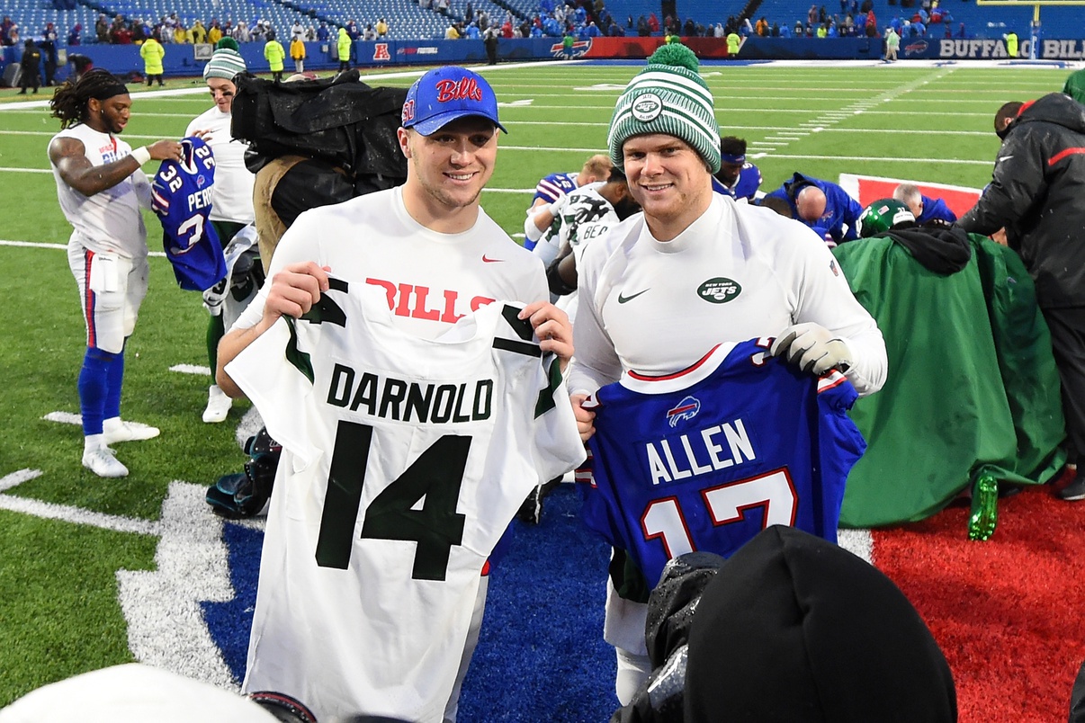 Sam Darnold, Josh Allen - JetNation.com - New York Jets Blog & Forum Sam Darnold, Josh Allen